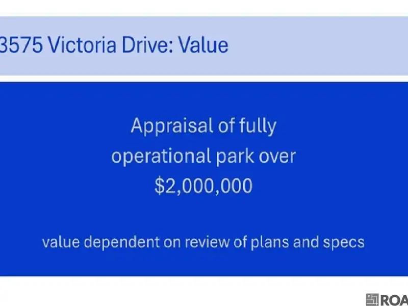 Investment Opportunity: Mobile Home Community on 3575 Victoria Drive with Growth Potential