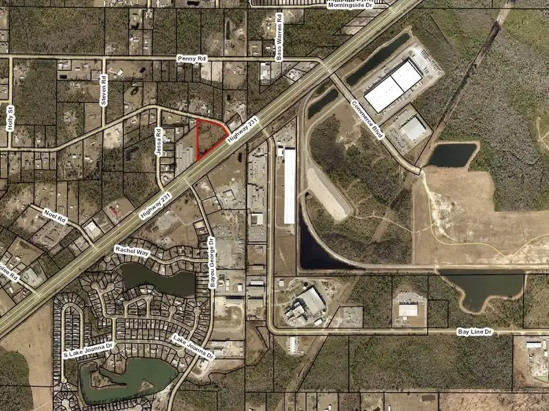 3.12 Acres of General Commercial Land on U.s. Highway 231, Bay County