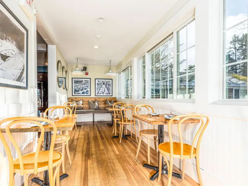 High-end Restaurant Space with Outdoor Dining and Residential Unit in Ogunquit