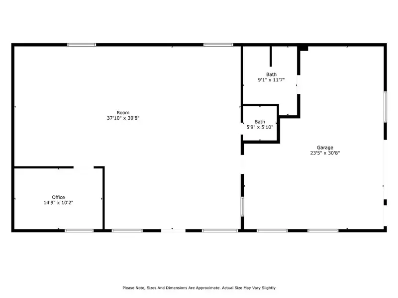 Commercial Building on Highway 20 Near Jesup, Ia with 4 Acres of Potential