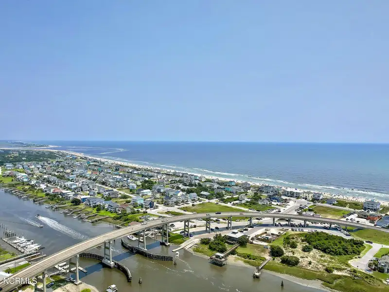 Waterfront Commercial Property on Holden Beach with 230' Frontage and Development Potential