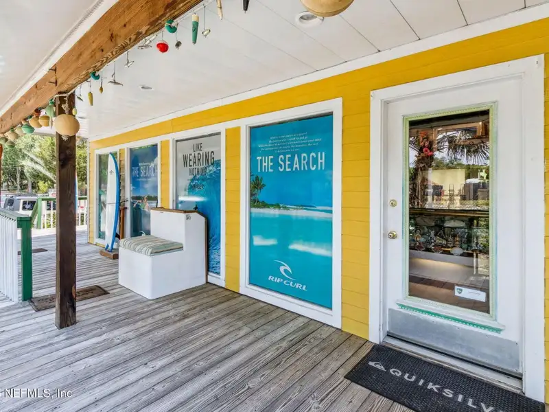 Historic Surf Shop with Rental Bungalow in North Florida, Ccg-2 Zoning