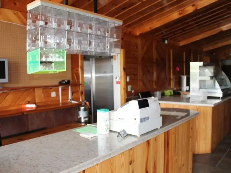 Remodeled Convenience Store and Restaurant Space with Kitchen and Seating Area