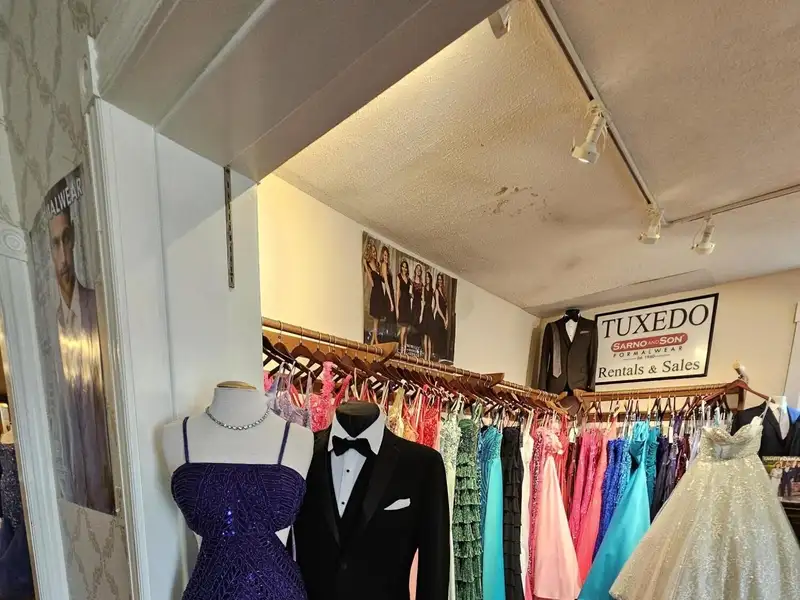 Downtown Selinsgrove Bridal Shop with Display Rooms and Off-street Parking