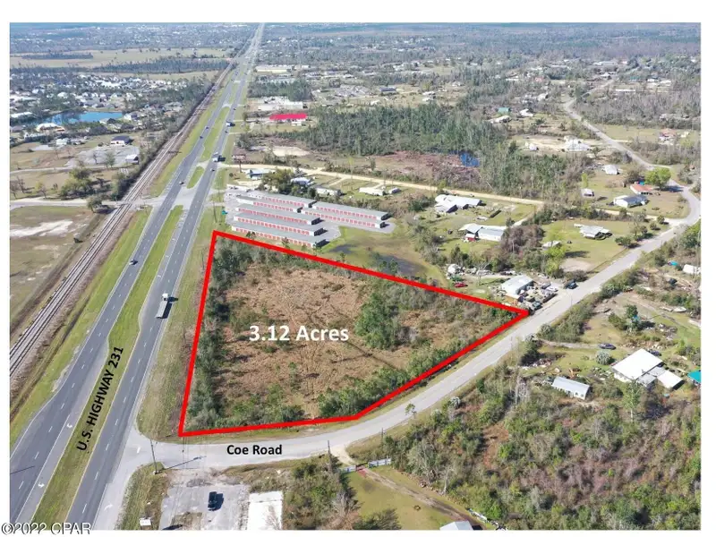 3.12 Acres of General Commercial Land on U.s. Highway 231, Bay County