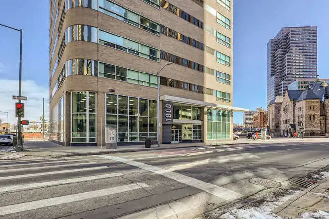 Versatile Downtown Denver Office Suite with City and Mountain Views