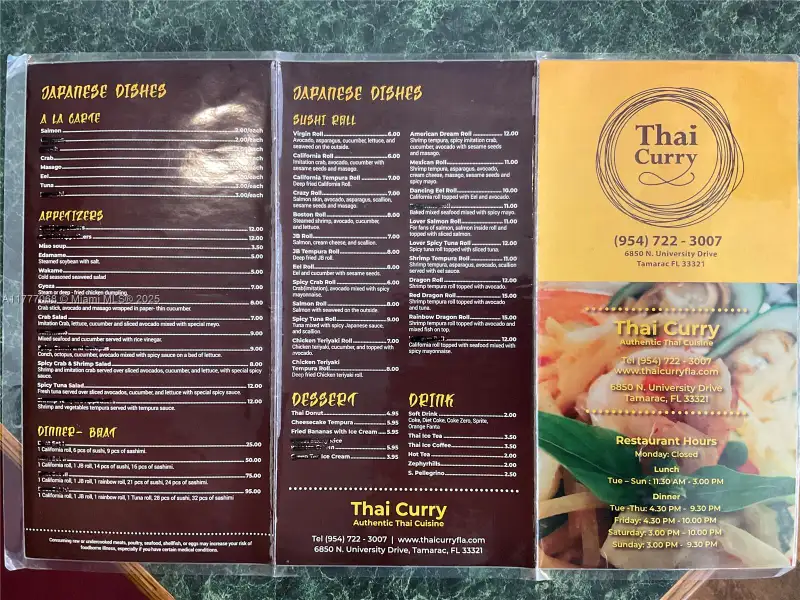Turnkey Thai Curry Restaurant in University Commons with Established Customer Base and Growth Potential