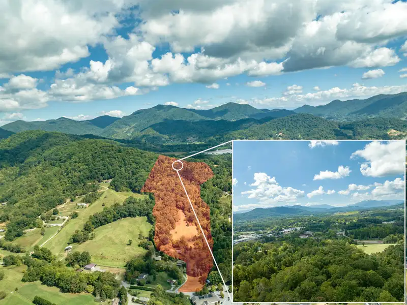 29 Acres of Land with Mountain Views Near Downtown Canton, Subdivision Potential