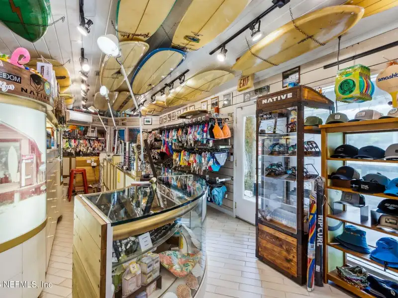 Historic Surf Shop with Rental Bungalow in North Florida, Ccg-2 Zoning