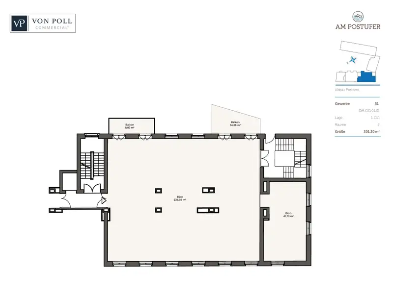 Riverside Development at Hindenburgdamm 1: 48 Condominiums and Commercial Spaces