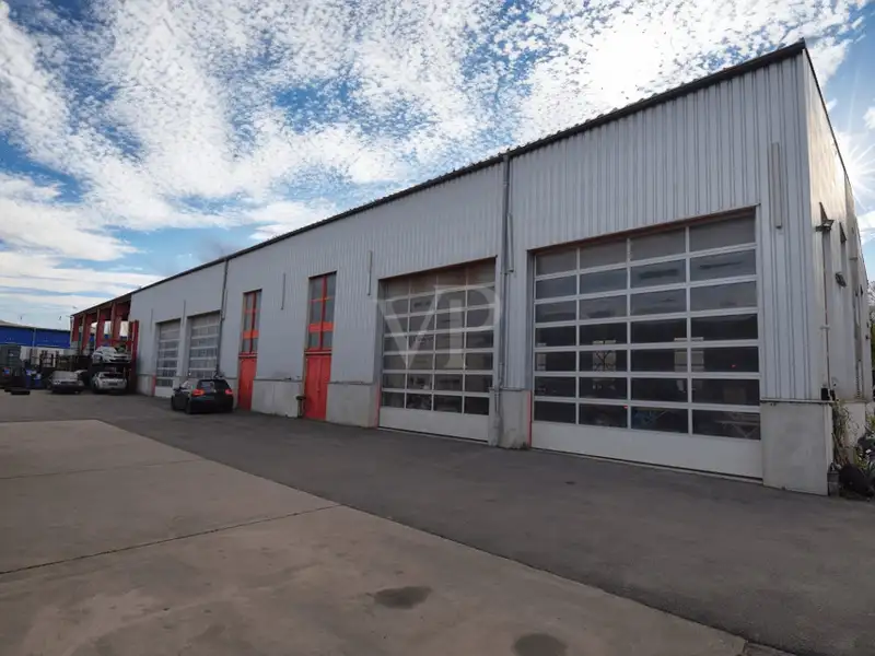 Versatile Industrial Property with Halls, Offices, and Open Space in Prime Location