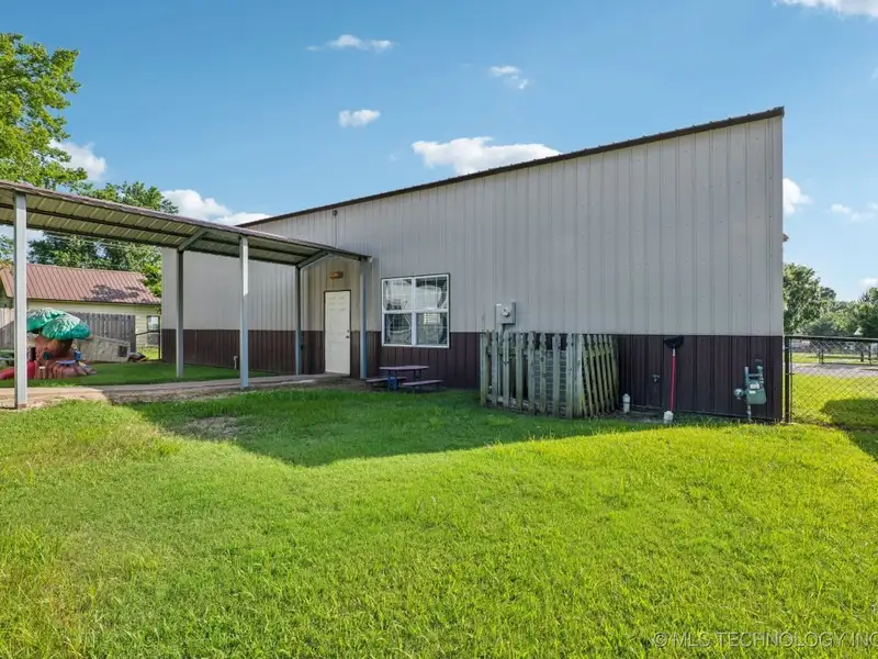 Turnkey Commercial Daycare Property in Downtown Fort Gibson with Dual Buildings and Equipment