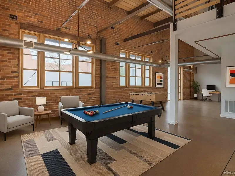 Two-level Brick Live/work Loft in Rino Arts District, Denver