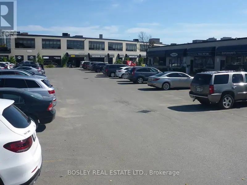 Leaside Retail Space with High Ceilings, Kitchen, and Ample Parking Near Lrt