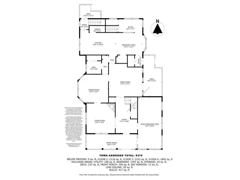 Distinctive Victorian Guest House in Jamestown with 7 Ensuite Bedrooms and Water Views