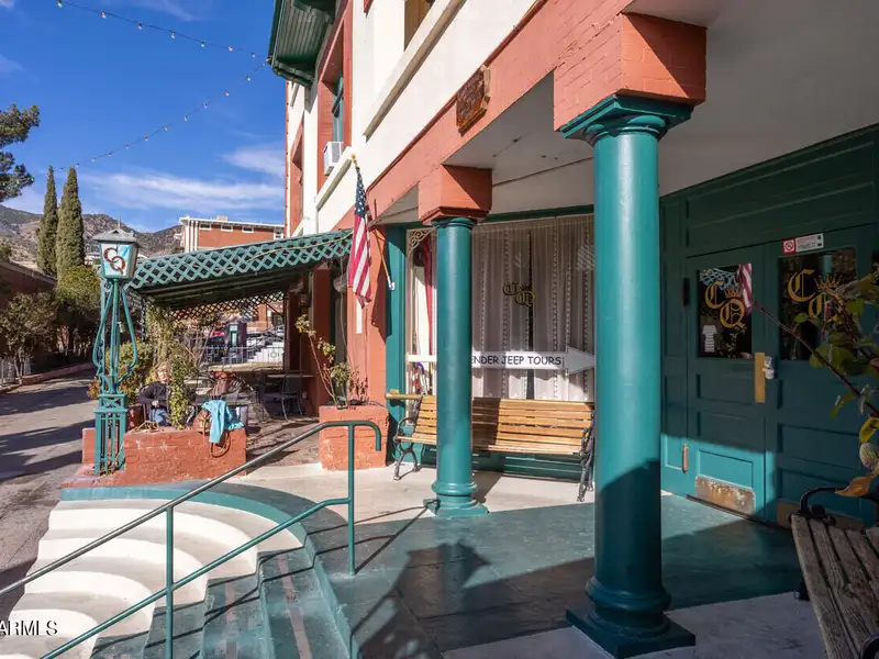 Historic Copper Queen Hotel in Bisbee, Arizona with Restaurant, Bar, and 48 Remodeled Rooms
