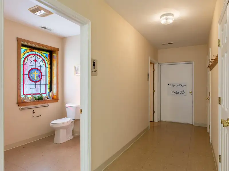 Historic Former Methodist Church in Mcminn County with Stained Glass and Southern Charm