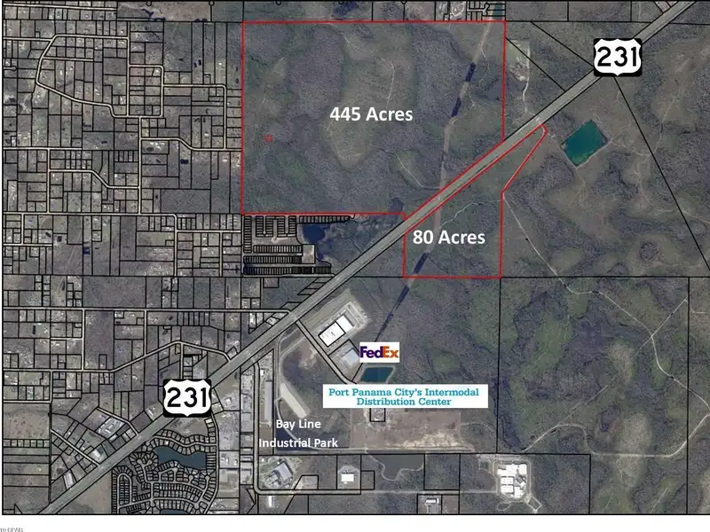 80 Acres of Commercial Potential on U.s. Highway 231, Bay County