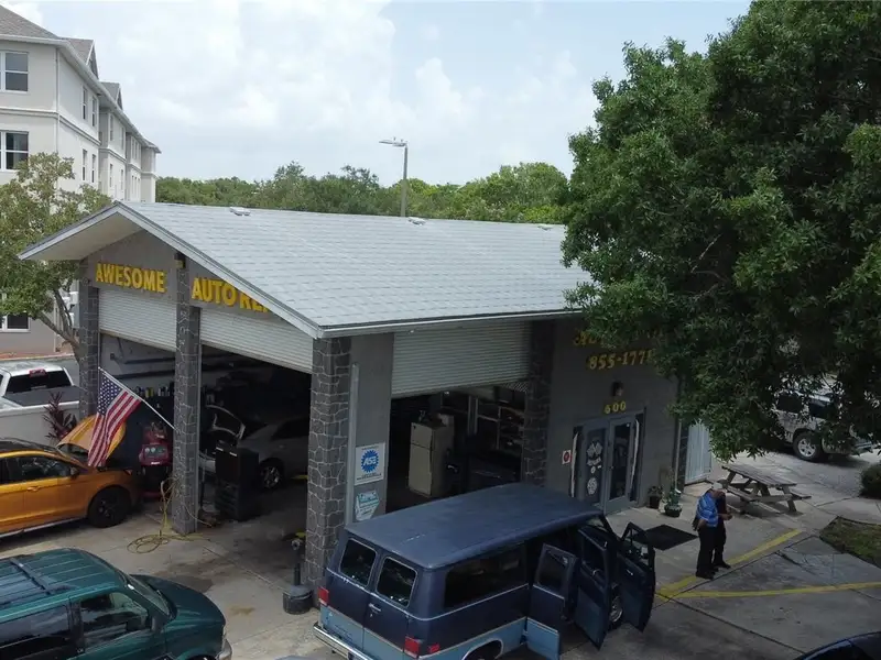 Auto Repair Shop for Sale in Established Oldsmar Location with Equipment and Storage