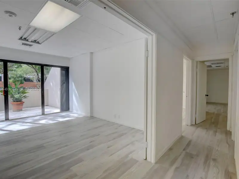 Vacant Flexible Use Office with Reception, Conference Room, and Patio