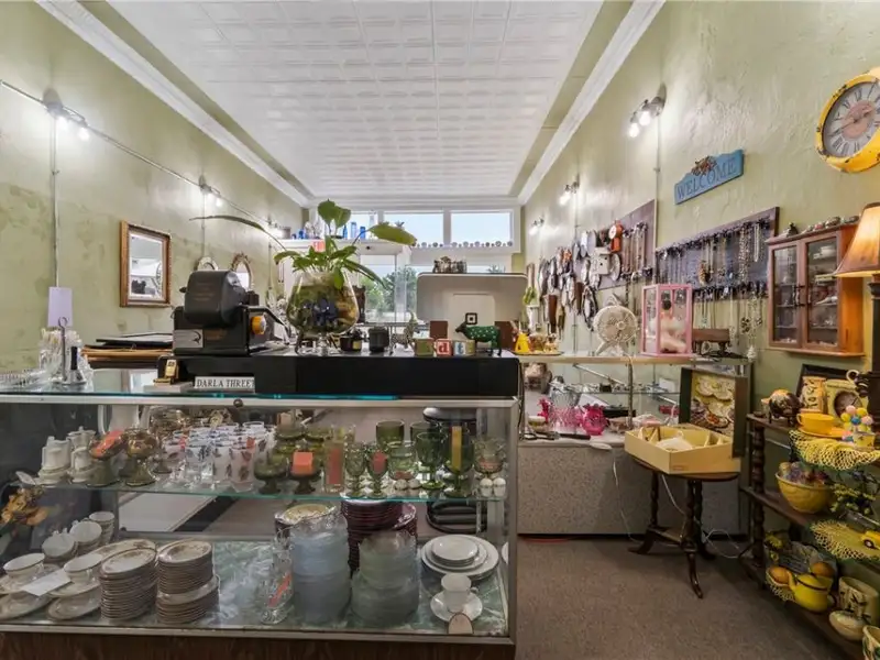 Remodeled Commercial Property with Three Storefronts in Downtown Gentry, Arkansas