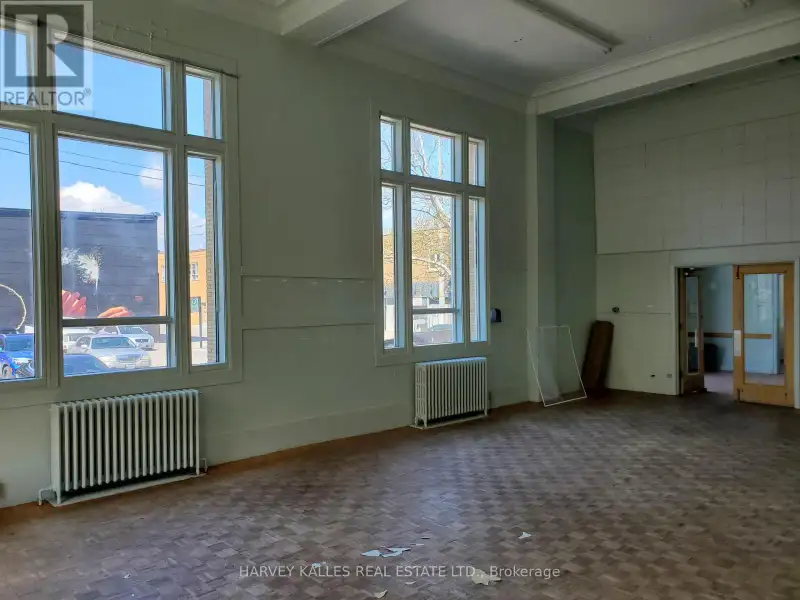 Historic Open Concept Commercial Space in Downtown Simcoe with Parking