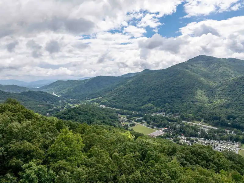 Large Development Parcel with Road Frontage in Maggie Valley - 43.68 Acres Total