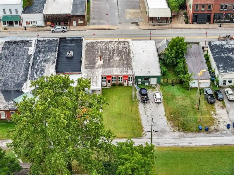 Remodeled Commercial Property with Three Storefronts in Downtown Gentry, Arkansas