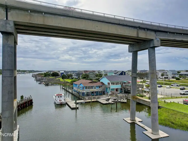 Waterfront Commercial Property on Holden Beach with 230' Frontage and Development Potential