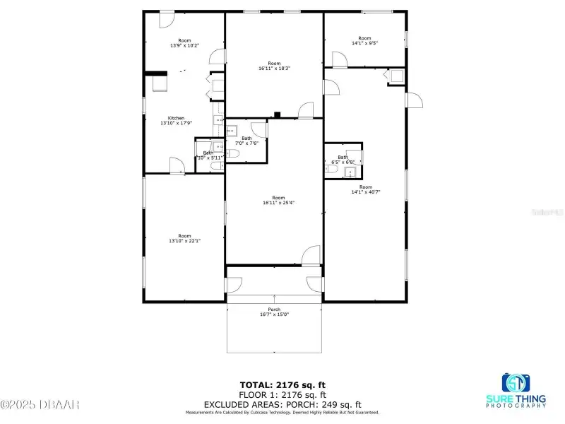 Single Tenant Office Space with Multiple Rooms Near Seabreeze Bridge
