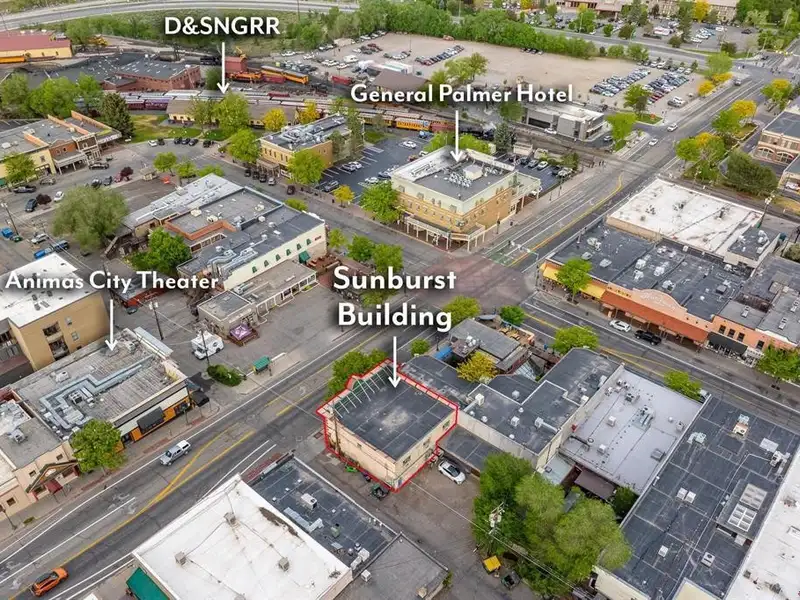 Prime Redevelopment Opportunity in Historic Durango - Sunburst Building with Leased Spaces