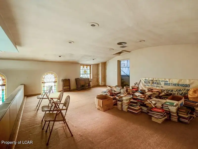 Versatile Downtown Hazleton Building: Former Worship Space with Offices/classrooms Potential