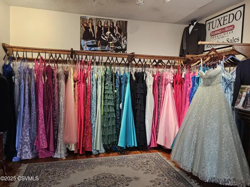 Downtown Selinsgrove Bridal Shop with Display Rooms and Off-street Parking