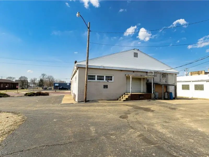 Spacious Brick and Block Commercial Building in Downtown Canton with Parking and Loading Dock