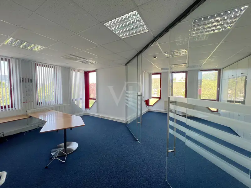 Versatile Company Building with Apartments, Offices, and Storage in Prime Location