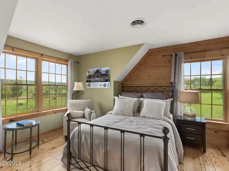 Commercial Log Home on 2 Acres with 3 Bedrooms and Scenic Views