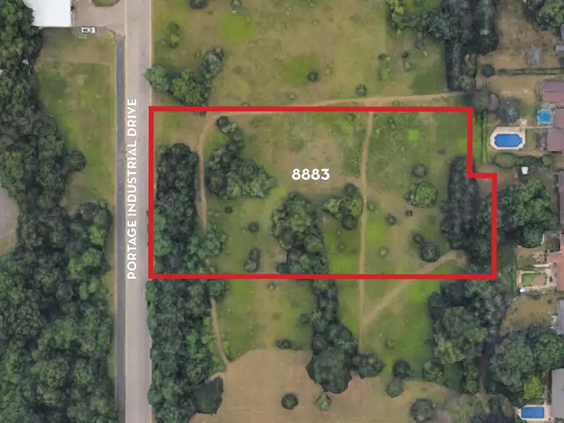 Industrial Land in Portage with City Utilities and High Visibility Location