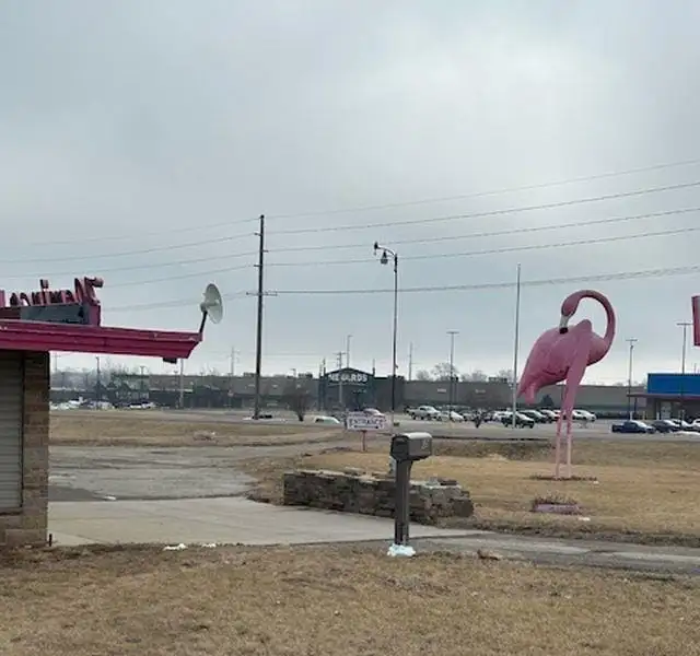 Prime Development Opportunity: Historical Flamingo Motel on 1.43 Acres, Ideal Location