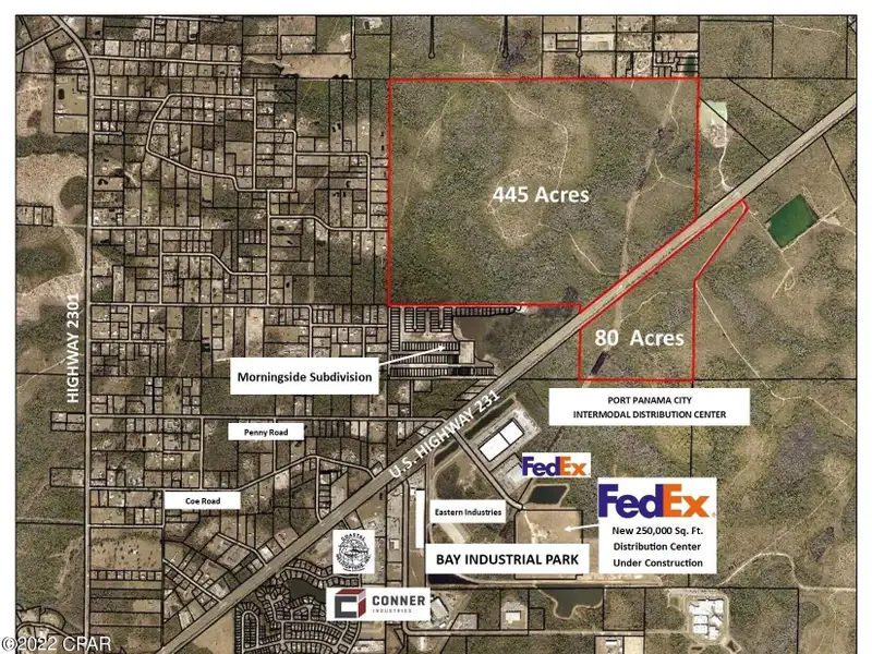 80 Acres of Commercial Potential on U.s. Highway 231, Bay County