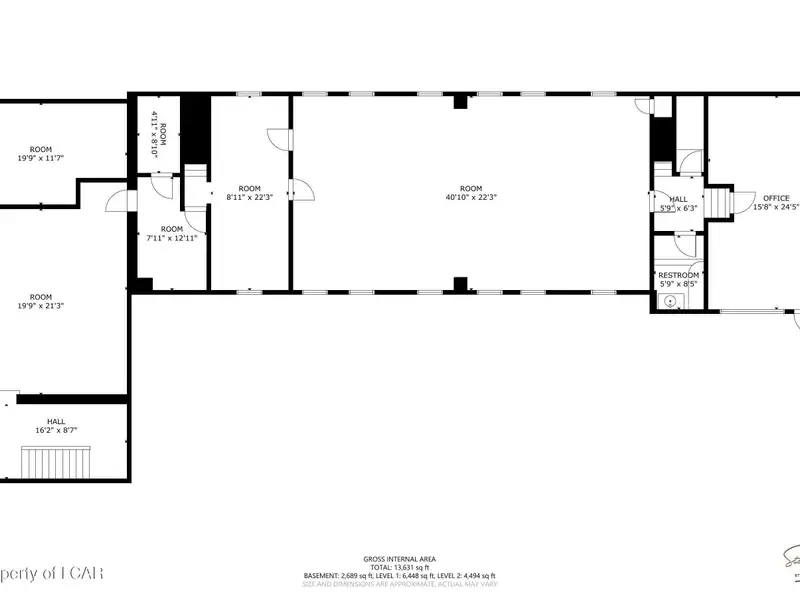 Versatile Downtown Hazleton Building: Former Worship Space with Offices/classrooms Potential