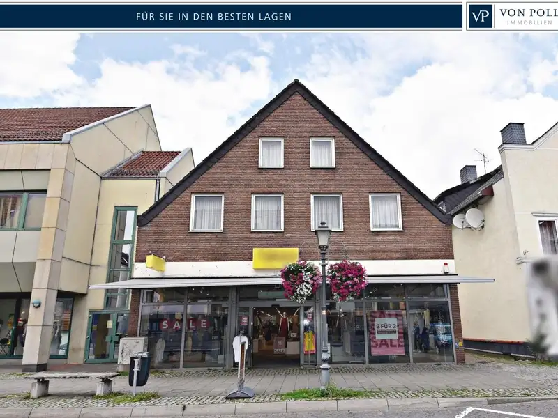 Commercial Retail Property in Bückeburg City Center with Stable Rental Income