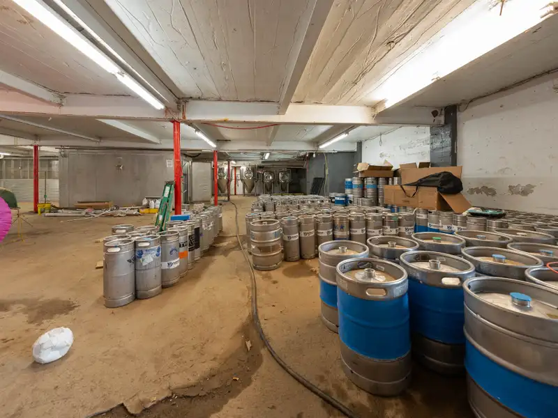 Downtown Canton 8,000 Sq Ft Brewery with Commercial Kitchen and River Views