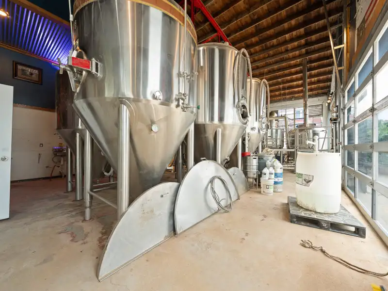 Downtown Canton 8,000 Sq Ft Brewery with Commercial Kitchen and River Views