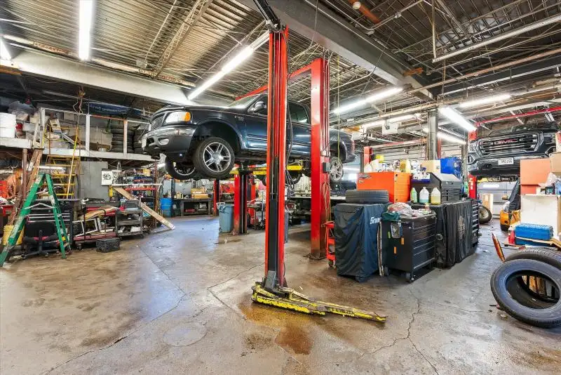 Turnkey Auto Repair Business with 5 Hoists and Modern Facilities on Corner Lot