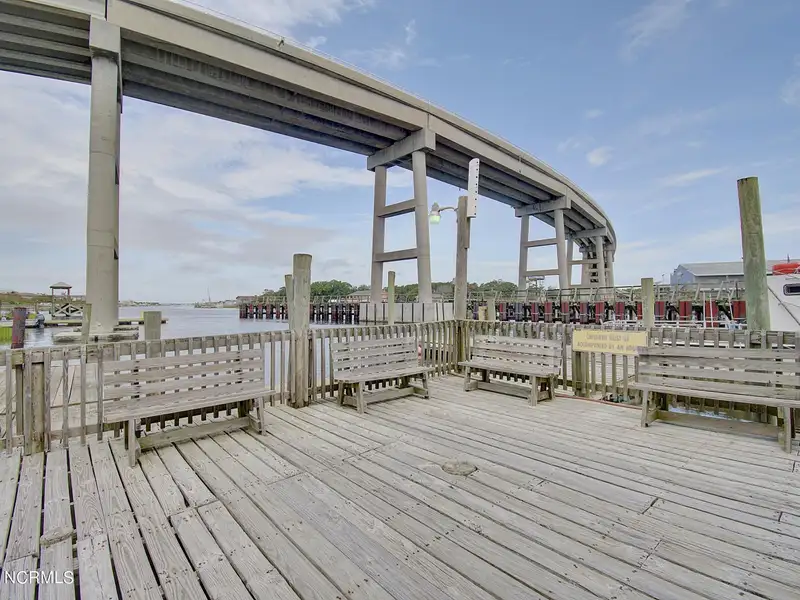 Waterfront Commercial Property on Holden Beach with 230' Frontage and Development Potential