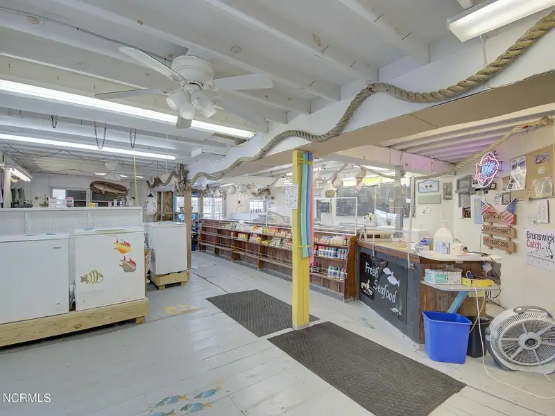 Waterfront Commercial Property on Holden Beach with 230' Frontage and Development Potential