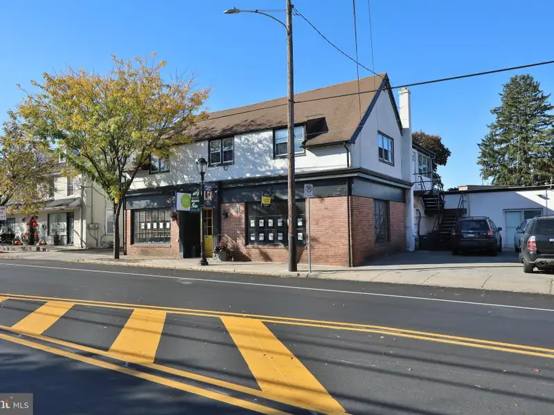 Mixed-use Commercial Property with Office, Garage, and Apartment in Flourtown