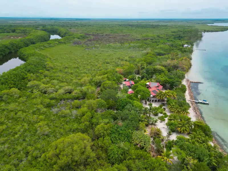 Beachfront Eco-resort Opportunity in Monkey River, Belize on 2.5 Acres with Boat Access