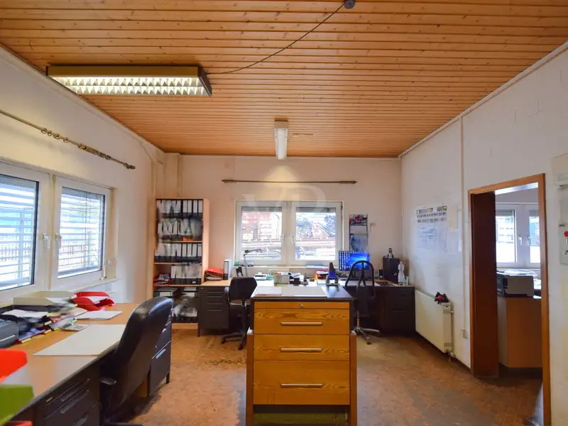 Versatile Industrial Property with Halls, Offices, and Open Space in Prime Location
