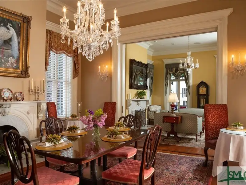 Restored 1871 Gray Brick Townhome in Savannah’s Historic District with Carriage House and Stvr Certificates